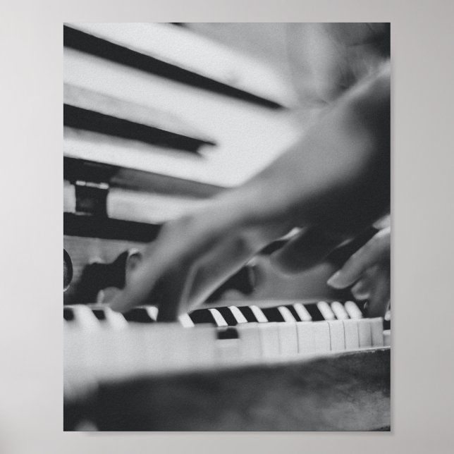 Schönes Klavierwerk Poster (Vorne)