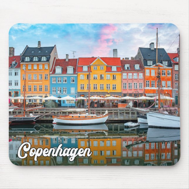 Schönes Kopenhagen, Dänemark Mousepad (Vorne)