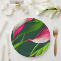 Schönes kühl rosa & grün Calla Lilly Florals