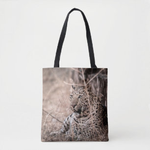 Schönes Kunstbild Großer Wildleopard oder -panthe Tasche