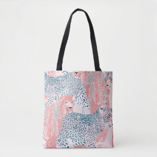 Schönes Kunstleopard nahtlos, abstrakt ein Tasche