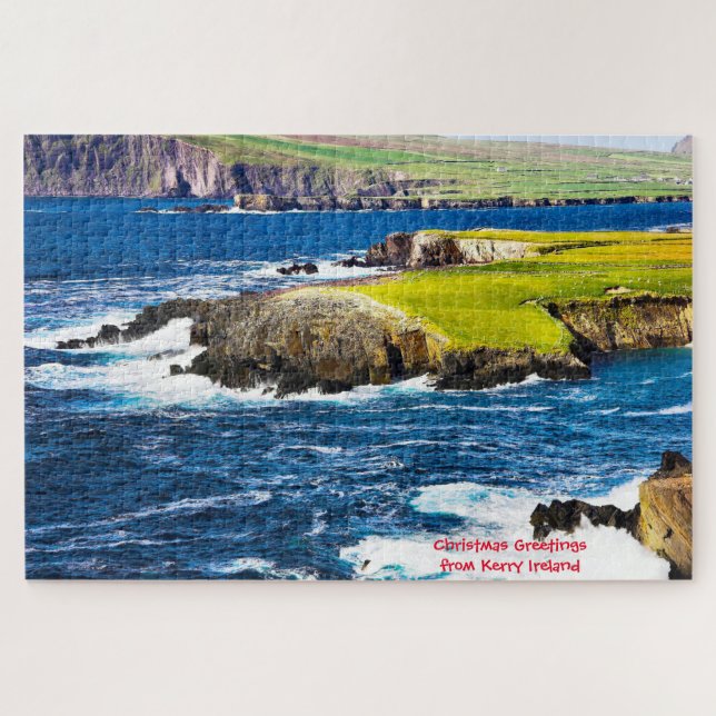 Schönes Küstenland Irland Jigsaw Puzzle (Horizontal)