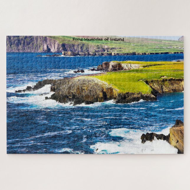 Schönes Küstenland Irland Jigsaw Puzzle (Horizontal)