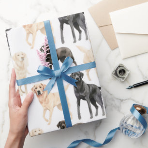 Schönes Labrador Retriever Wrapping Paper Geschenkpapier