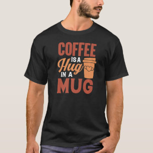 Schönes Leben in Frieden Freunde und Familie Kaffe T-Shirt