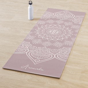 Schönes Licht Lilac Mandala Custom Yoga Mat Yogamatte
