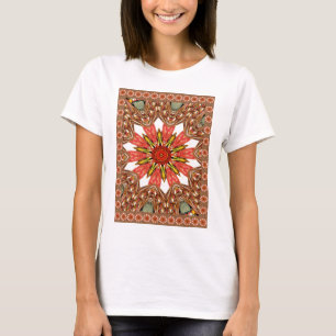 Schönes, liebevoll asiatisches, traditionelles Mus T-Shirt