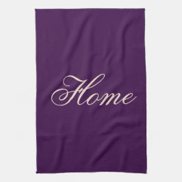 Schönes Lila Küchentuch