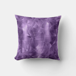Schönes Luxus Lavender Geometrie Muster Kissen