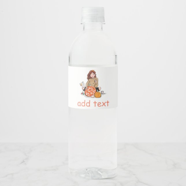 Schönes Mädchen mit braunen Haar Farbpumpen (Vorderseite)