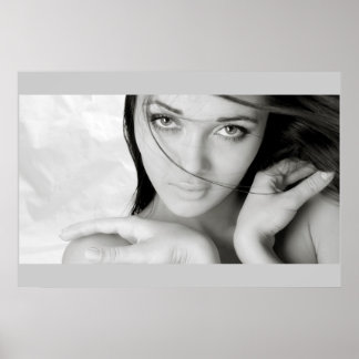 schönes Mädchen Poster