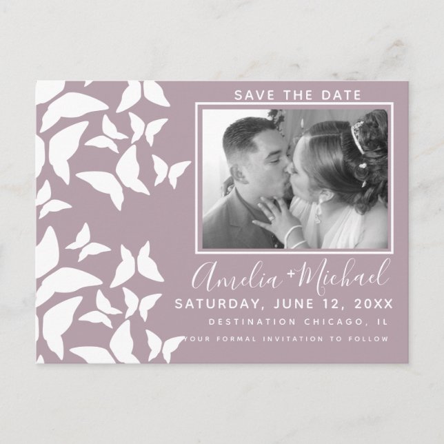 Schönes Mariposas Foto Postkarte (Vorderseite)