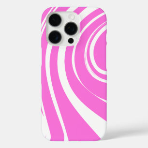 Schönes Marmordesign in Rosa und Weiß iPhone 16 Pro Hülle