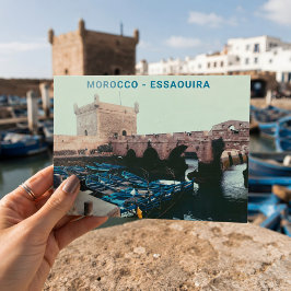 Schönes Marokko Essaouira Souvenir Alte Stadt Postkarte