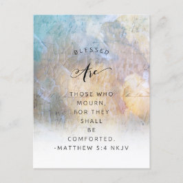 Schönes Matthew 5:4 Postkarte: Inspirational Postkarte