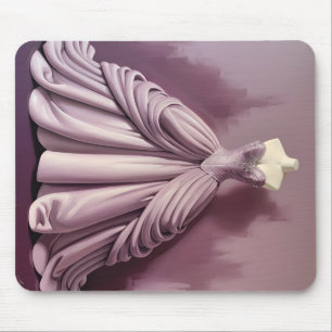 Schönes Mauve-Gown Mousepad
