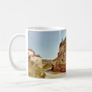Schönes mittelalterliches Dorf Vaison la Romaine, Kaffeetasse