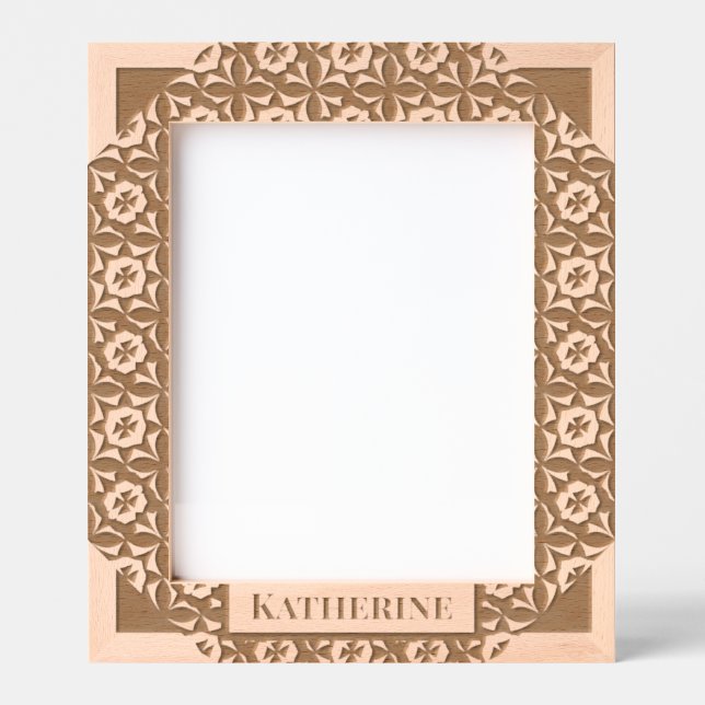 Schönes modernes Design Geätzte Rahmen (Vorderseite)