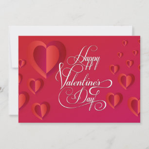 Schönes modernes Valentinstag-Design trendy