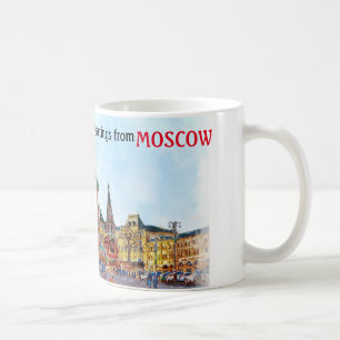 Schönes Moskau Kaffeetasse