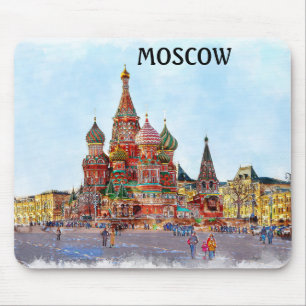 Schönes Moskau Mousepad
