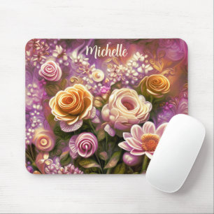 Schönes Muster-Mouse-Pad für die Acryl-Blume Mousepad