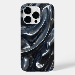 Schönes Muster von Titanfarben Case-Mate iPhone 14 Pro Hülle