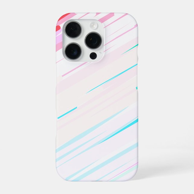 Schönes Musterdesign iPhone 16 Pro Hülle (Rückseite)