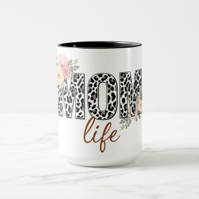 Schönes Mütterleben Floral Tasse (Zentrum)