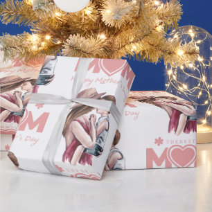 Schönes Muttertagsgeschenk Geschenkpapier
