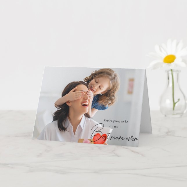 Schönes Muttertagsgeschenk Karte (Kleine Pflanze)