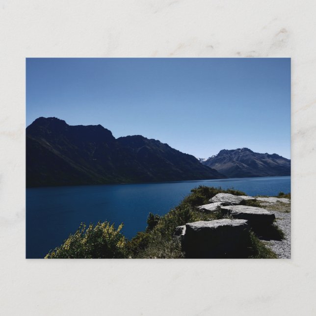 Schönes Neuseeland, Südinsel Postkarte (Vorderseite)