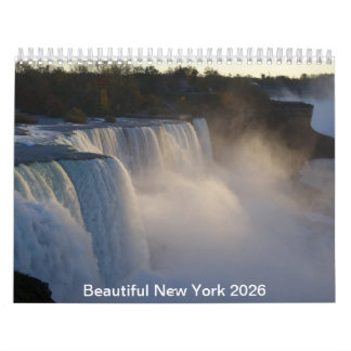 Schönes New York 2026 Kalender