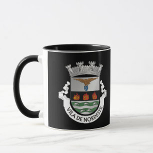 Schönes Nordeste (Azoren) Wappen Tasse