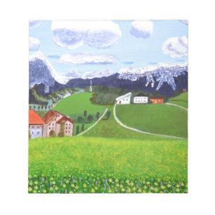 Schönes Norwegen Notizblock