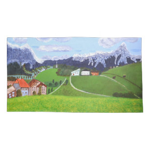 Schönes norwegisches Pillowcase Kissenbezug