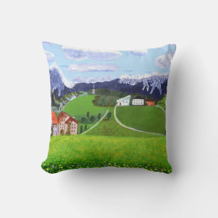 Schönes Norwegisches Throw Kissen