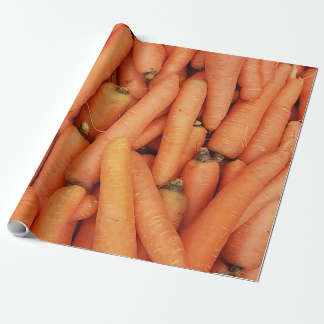 Schönes Obst und Gemüse Geschenkpapier (Ungerollt)