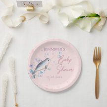 Schönes Ocean Baby Narwhal Muscheln Baby Dusche Pa