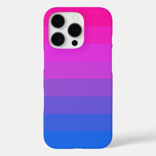 Schönes Ombre Design iPhone 16 Pro Hülle (Rückseite)