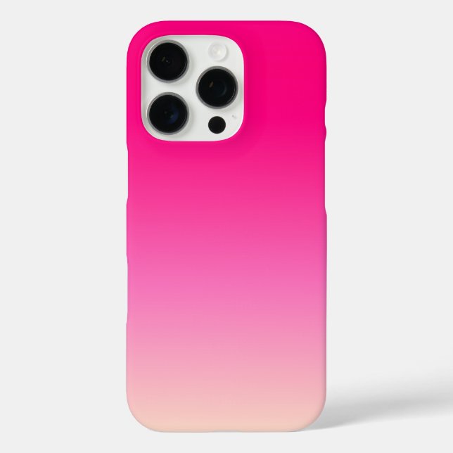 Schönes Ombre Design iPhone 16 Pro Hülle (Rückseite)