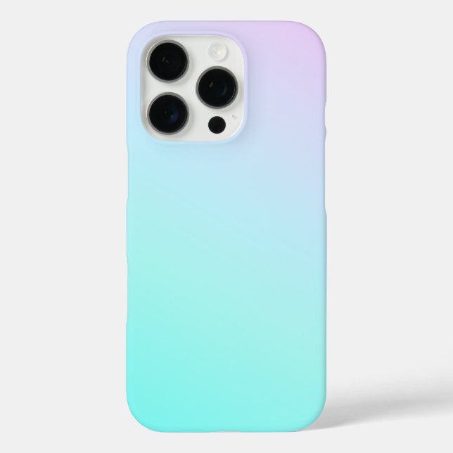 Schönes Ombre Design iPhone 16 Pro Hülle (Rückseite)