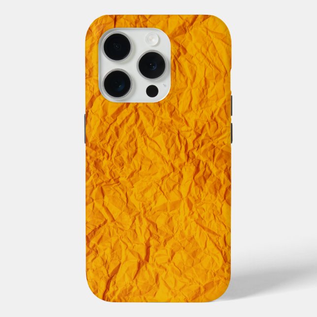 Schönes orangefarbenes Design Iphone 15 Pro Fall Case-Mate iPhone Hülle (Rückseite)
