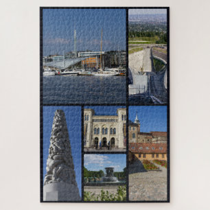 Schönes Oslo, Norwegen, Puzzle
