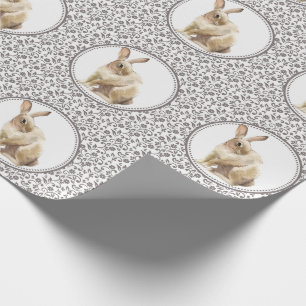 Schönes Osterkaninchendesign Geschenkpapier