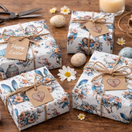 Schönes Ostern Geschenkpapier Set