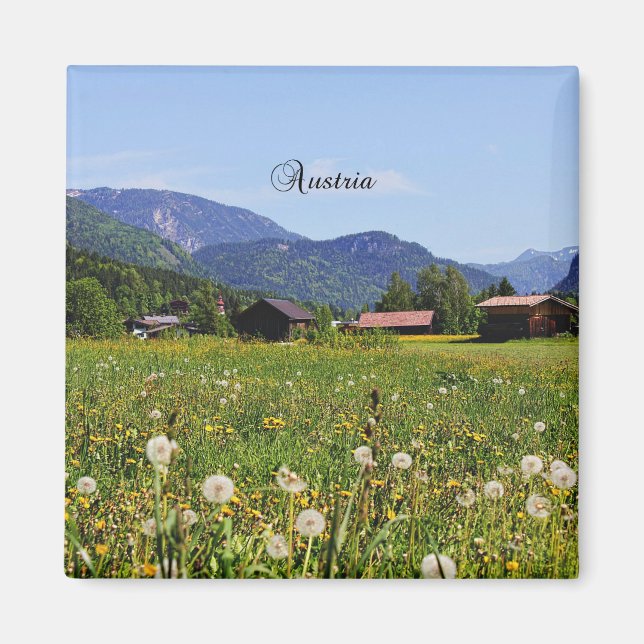 Schönes Österreich Magnet (Vorne)