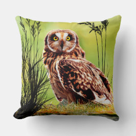 Schönes Owl Throw Kissen