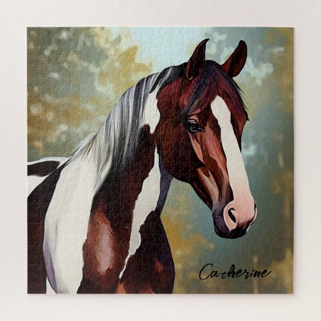 Schönes Paint Horse (Vertikal)
