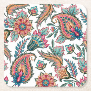 Schönes Paisley Untersetzer Set